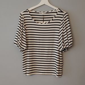 NWT Green Envelope Balloon Sleeve Blouse